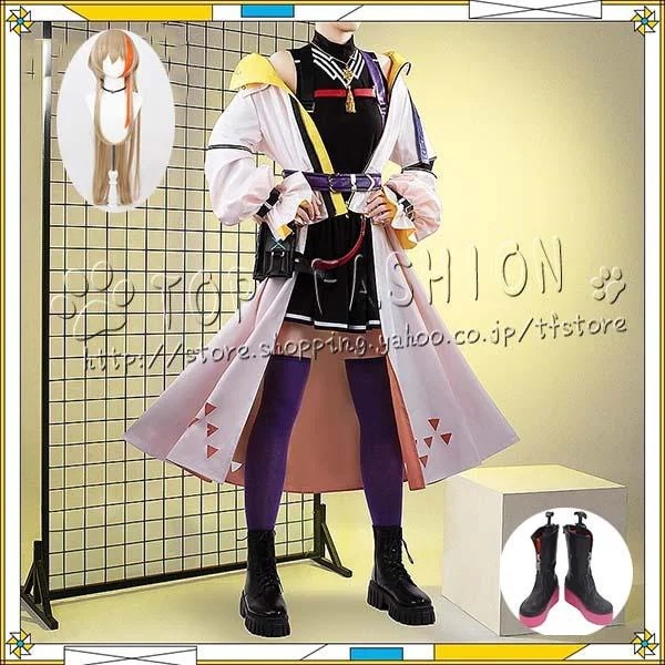 【工場直売 品質保証】バーチャルYouTuber Vtuber 風楽奏斗 エイプリルフール 女体化衣装 コスプレ衣装 ウィッグ 靴 cosplay コスチューム ハロウィン クリスマス