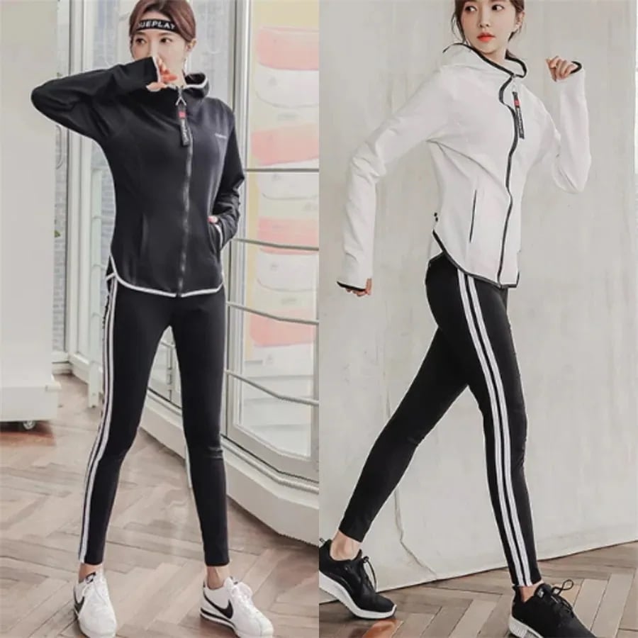 トレーニングウェア 2色 2種類 ジャケット アウター Aライン フレア ファスナー 薄手生地 厚手生地 裏地 可愛い 大人可愛い シンプル カジュアル コンサバ おしゃれ お洒落 高見え ヘルシー