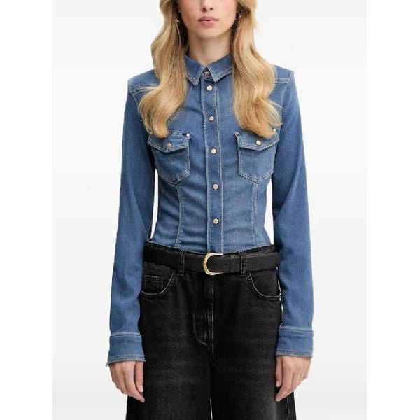 25 FW 長袖デニムシャツ W5YH63D0781 TP446047242