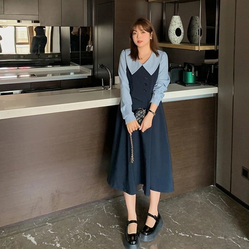 夏ファットマミーラージコード着痩せ ワンピース パーティードレス ワンピース シャツワンピースロングワンピースレディースファッシ韓国