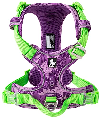 cocomall TRUE LOVE専門販売店 2020新型 犬用ハーネス 犬用胴輪 ドッグ ペット用品 ハーネス 3M反射材料 訓練 ナイロン