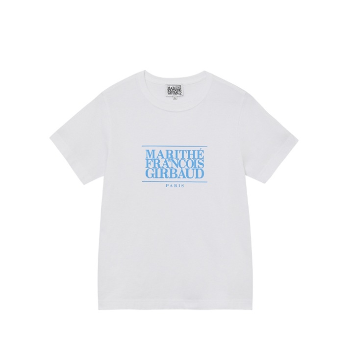 MARITHE★コユンジョン着用★W CLASSIC LOGO TEE Qoo10] マリテフランソワジルボー 【コユンジョン 着用】 W