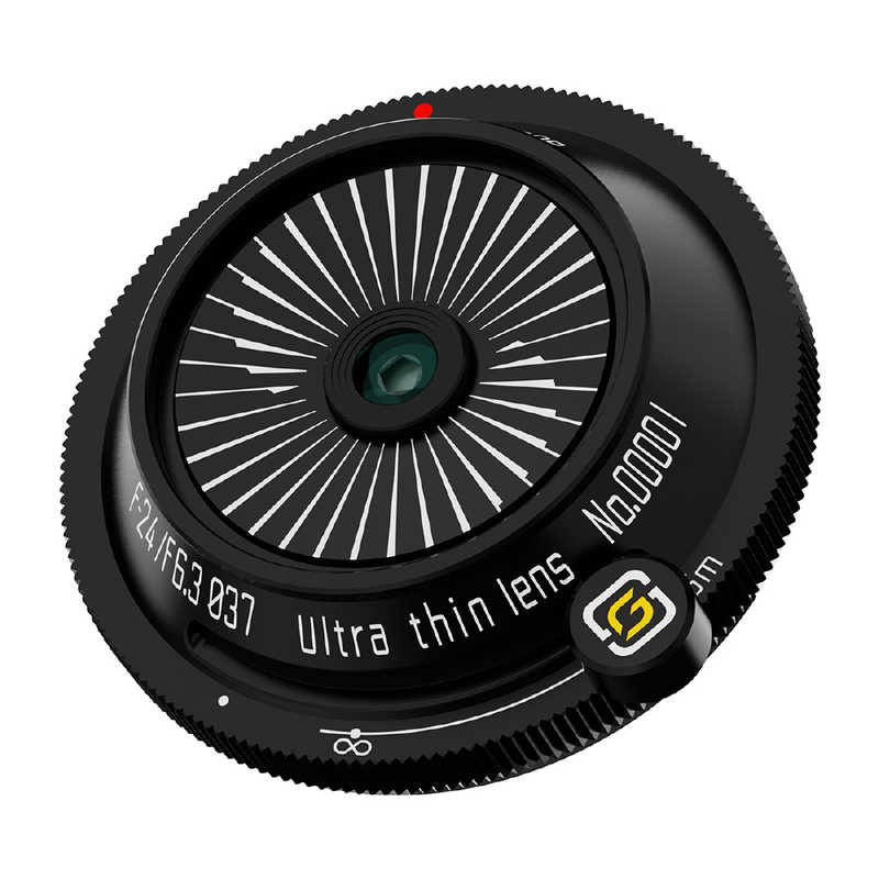 SGIMAGE　カメラレンズ SG-image 24mm F6.3 キヤノンRFマウント ブラック （ キヤノンRF / 単焦点レンズ ） 　SG24mmF6.3RF(B)