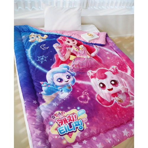 ティニーピング ロイヤルピング ブラートハート 薄綿入布団 150x200cm