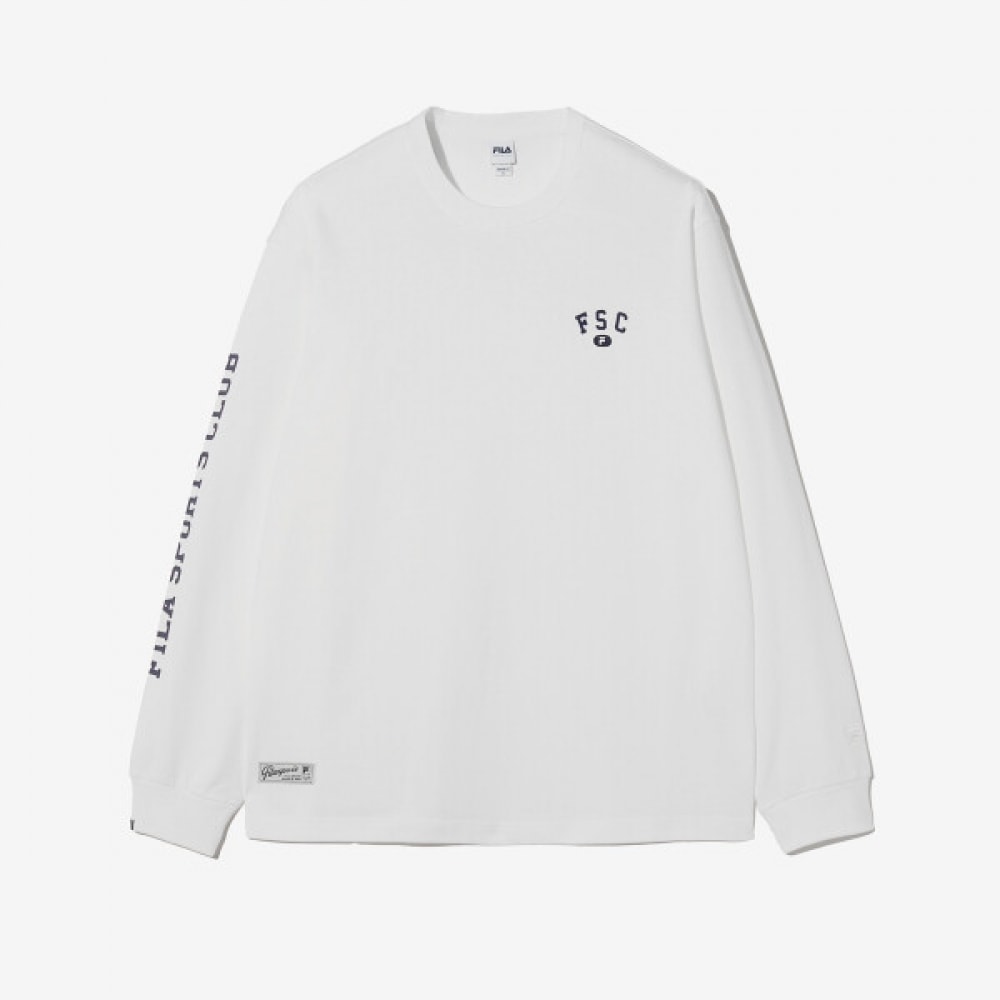フィラ スリーブ グラフィック ポイント ロングスリーブティー FS2RLH1101X_OW