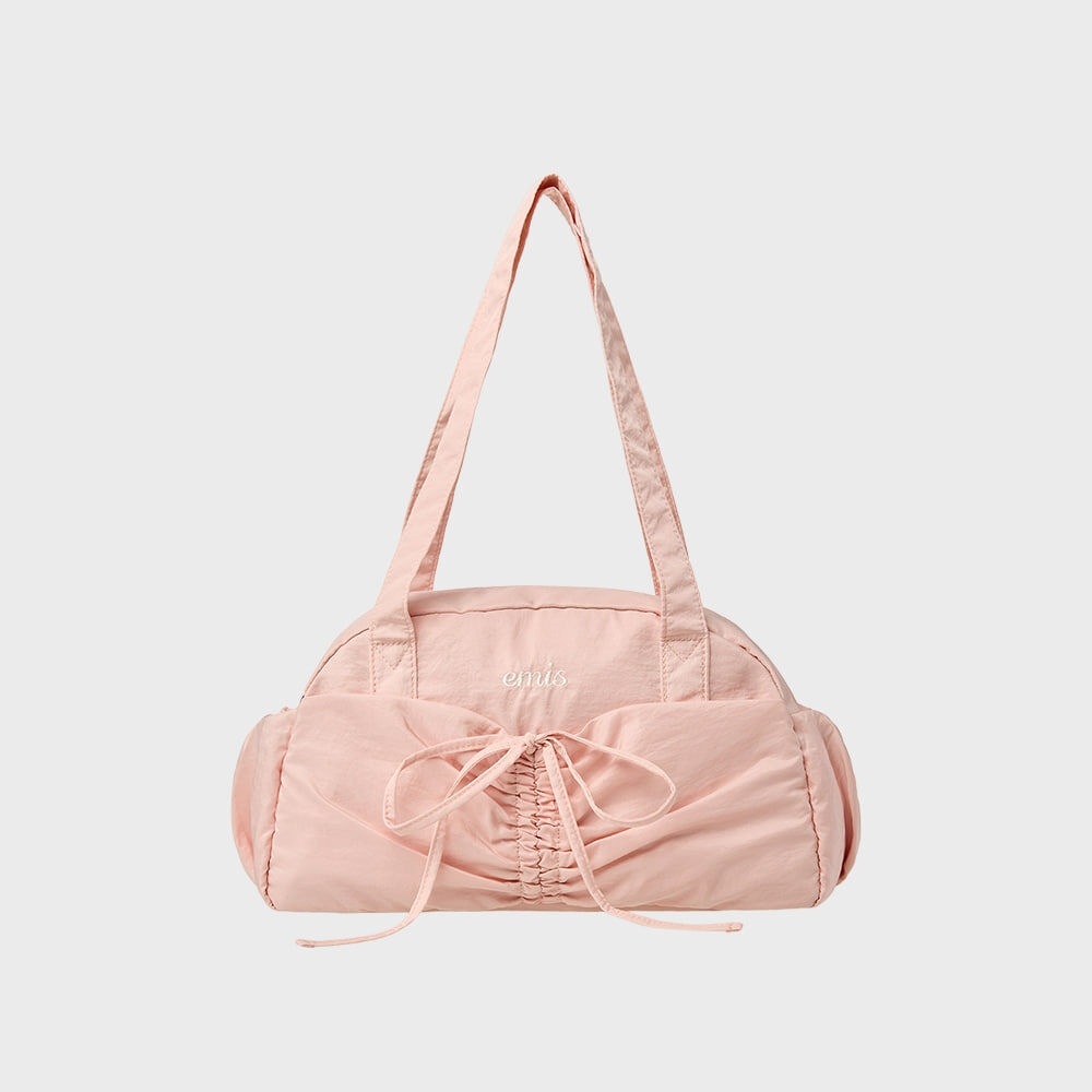 イミス NYLON SHIRRING POCKET DUFFLE BAG-PINK