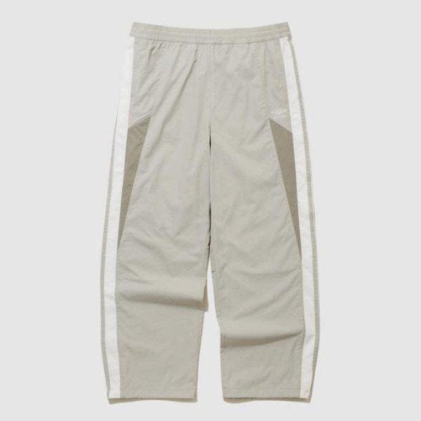 MパンツLQC UQ121CPT13-PBE ダブルデッカー ストレート＆ジョガー 2WAY パンツ / PLATINUM BEIGE