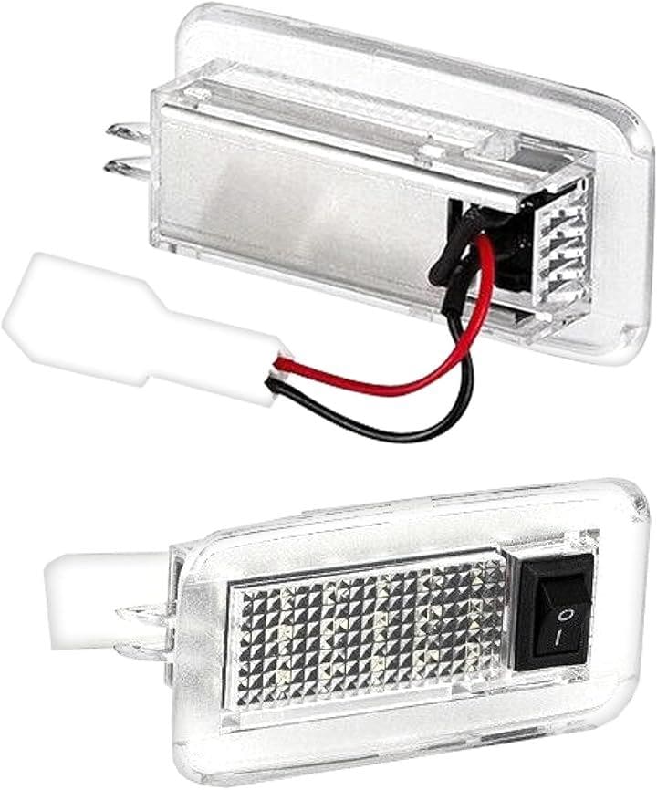 互換 LED ラゲッジランプ トヨタ スイッチ 付き ルームランプ フットランプ カーテシ 81330-30100 タイプB 2個 セット