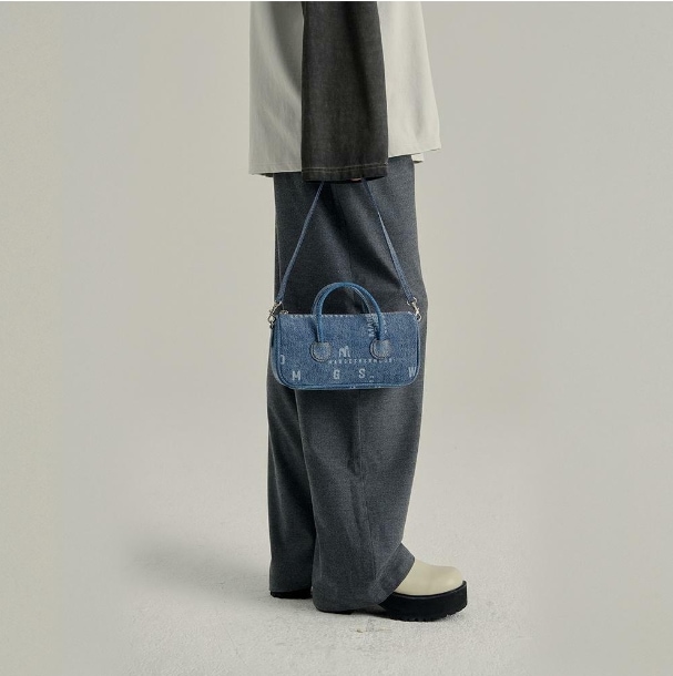 【MARGESHERWOOD】 ZIPPER SMALL : DENIM