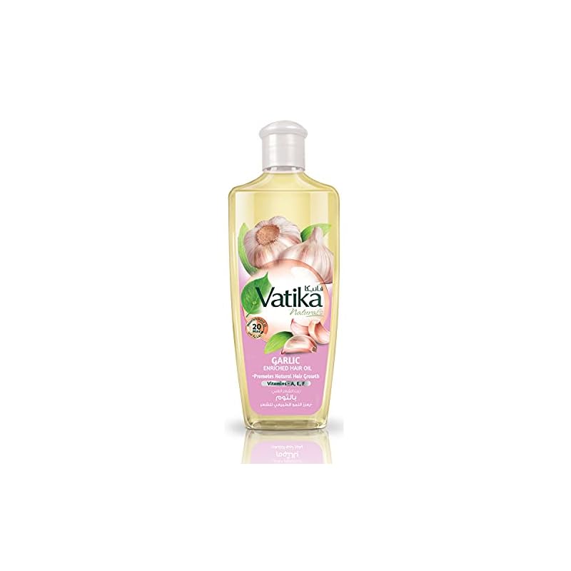 Dabur Vatika 毛髪油油は髪の自然な成長を促進しニンニク 200 ml