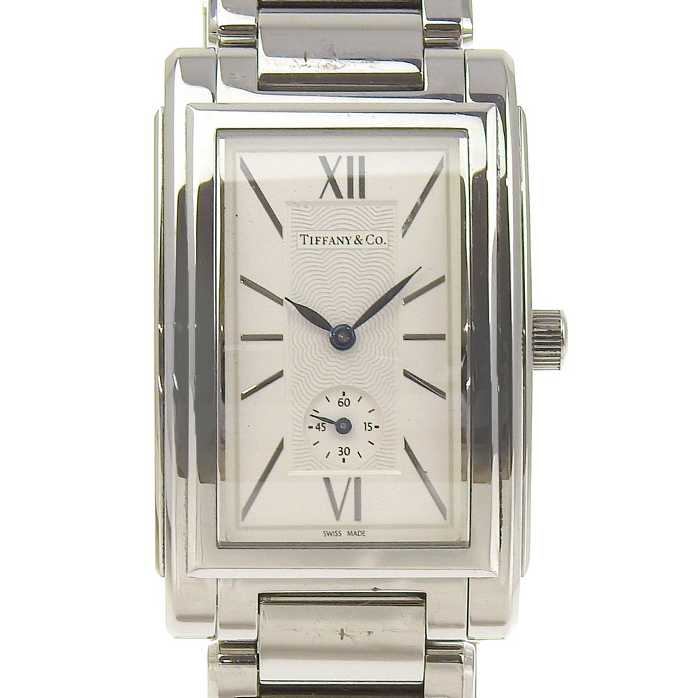 グランド Z0030.13.10A21A00A 腕時計 ステンレススチール クオーツ スモールセコンド メンズ 白文字盤 中古品