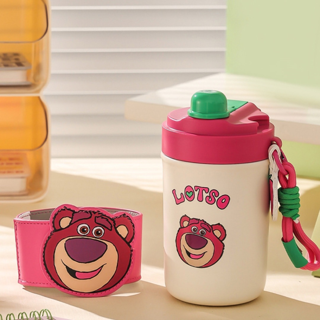 カップベアダブルドリンクツイストコーヒーカップ見栄えの良い女性のポータブルカップ新しいステンレス鋼断熱冷水カップ 4,902円