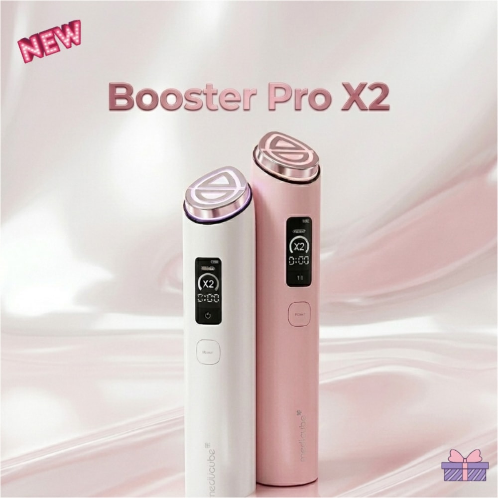 [NEW] AGE-RブースタープロX2 /美顔器 毛穴ケア リフトアップ EMS 浸透ケア 自宅エステ /韓国 人気 美顔器