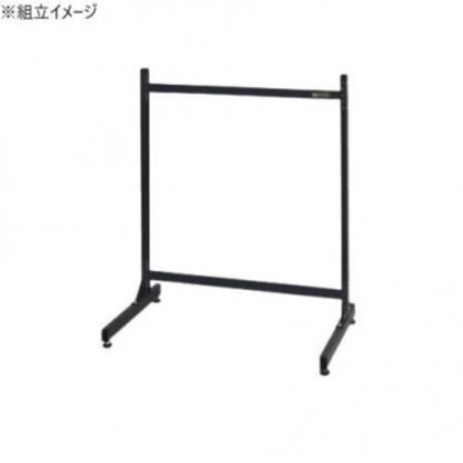 サカエ ラックシステム床置型 本体 パンチングパネル ルーバーパネル 取り付け可能 PLS-10D