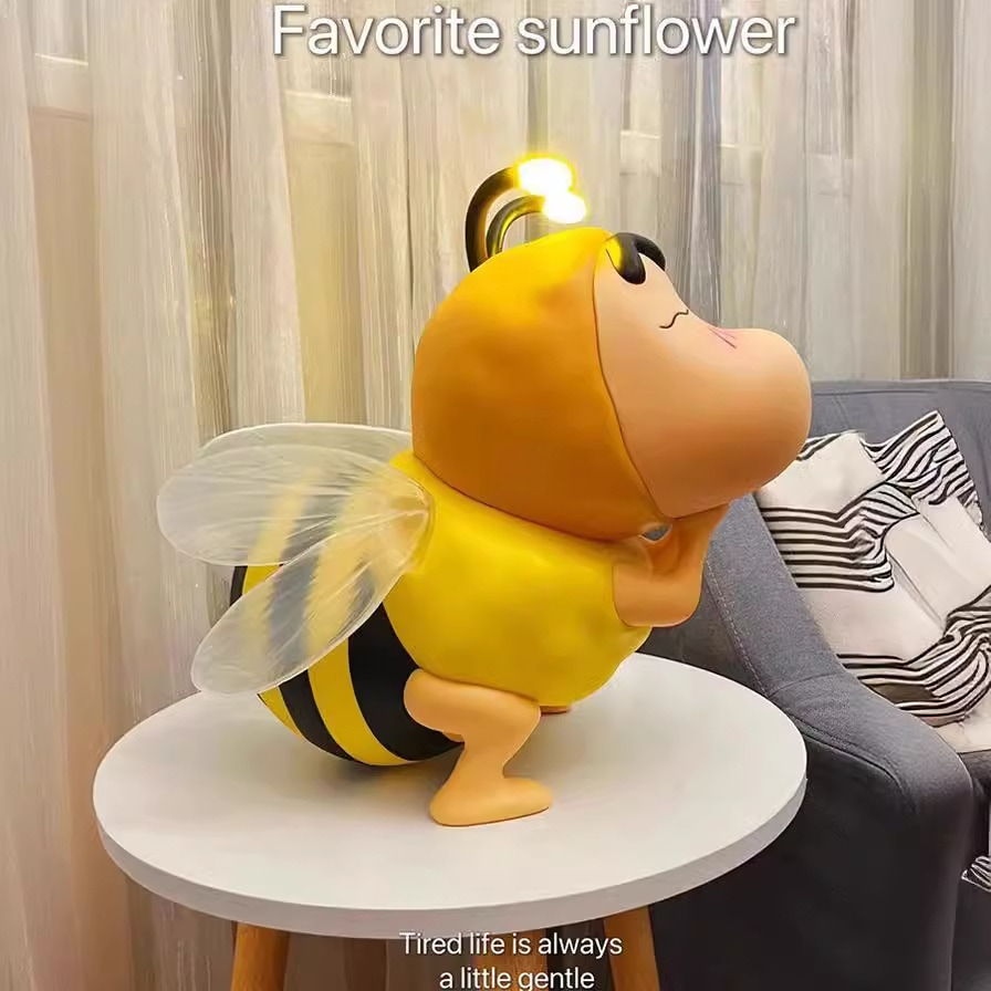 【急速出荷】ミツバチしんちゃんクレヨンしんちゃんフィギュアかわいいアニメの超大型置物の模型を飾って変装