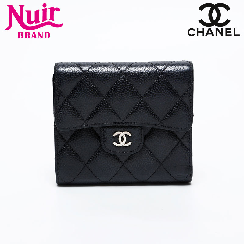 三つ折り財布 ブラック WS20577