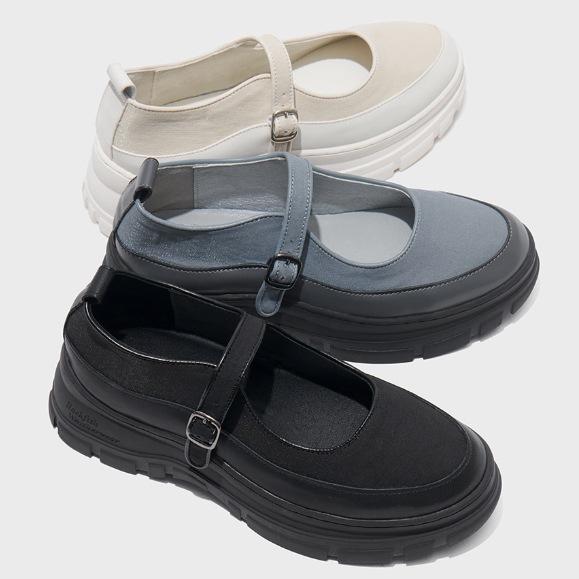 FLATFORM STRAP MARYJANES - 3 colors