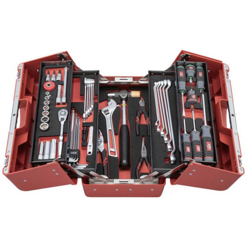 KTC　KTC 工具セット(両開きプラハードケースタイプ)［56点］　SK3561P