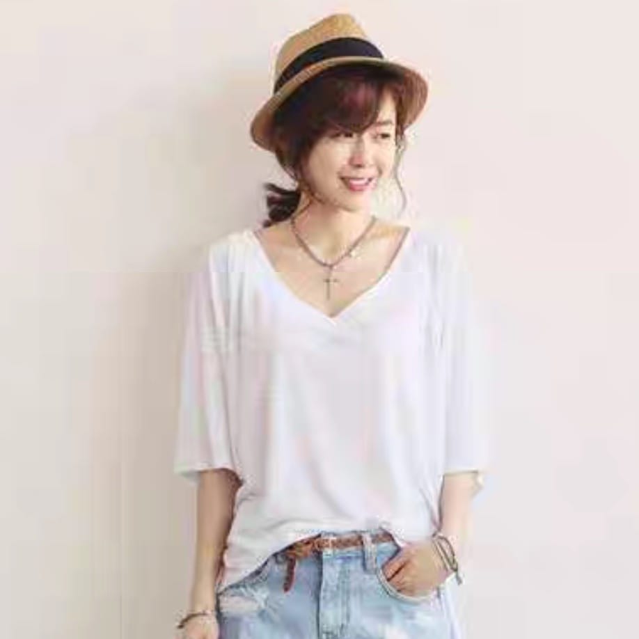 レディース トップス カットソー Tシャツ 半袖 Vネック オーバーサイズ ストリート かわいい 大人可愛い きれいめ シンプル カジュアル おしゃれ かっこいい こなれ感 ラフ メンズライク