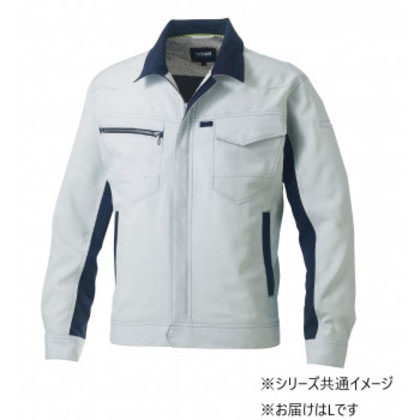 桑和 962 長袖ブルゾン Lサイズ シルバーグレー(22) SOWA