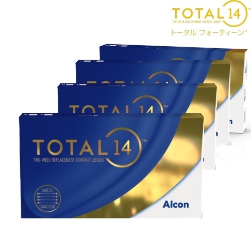 4箱セット　トータル14　（１箱6枚入）　コンタクトレンズ　2WEEK