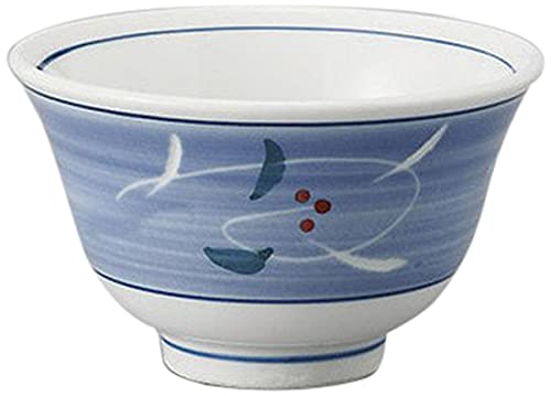 10個セット 千茶 彫唐草反千茶 [9.4 x 5.7cm 150cc] 強化 【料亭 旅館 和食器 飲食店 業務用 器 食器】