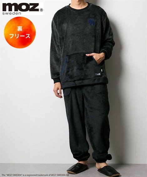 その他 moz　ミンクフリース長袖ルームウェア上下セット