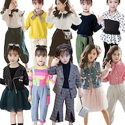 Qoo10 ファッション子供服女の子上下2点セット キッズ