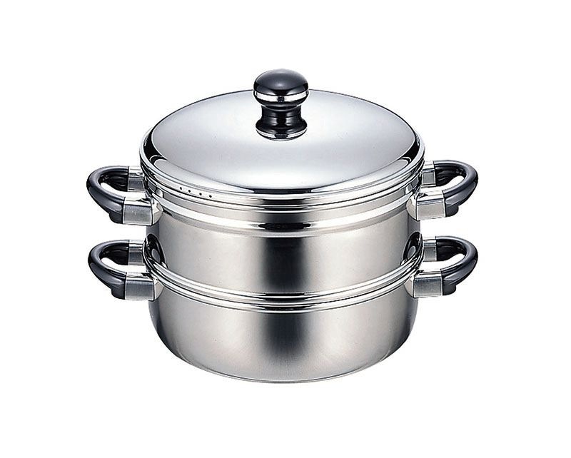 宮崎製作所 オブジェ OJ-7-6 蒸し器 22cm（両手鍋タイプ）