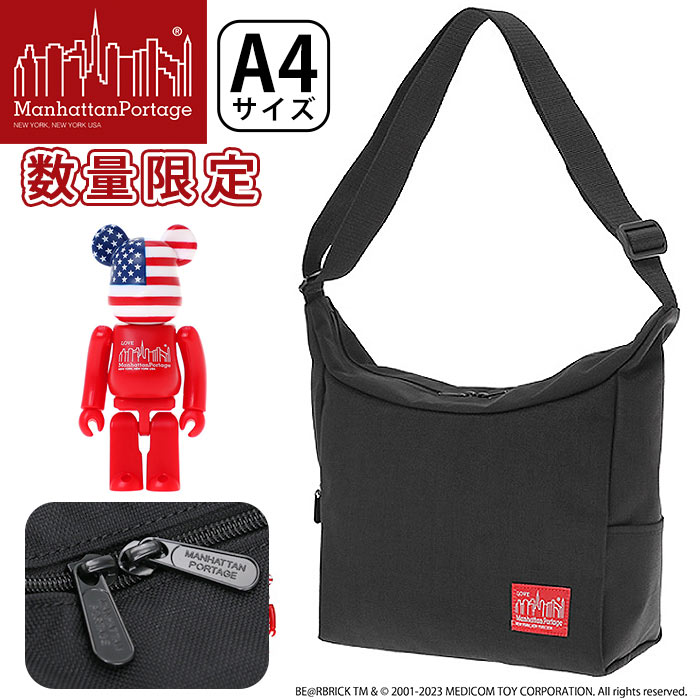 ショルダーバッグ 限定 BE＠RBRICK ベアブリック ショルダー バッグ メンズ レディース 旅行 A4 Bed-Stuy Shoulder Bag w MP6041BE@RBRICK23