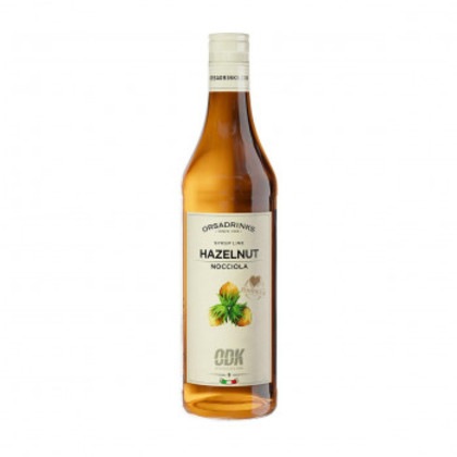 ORSADRINKS オルサドリンクス ヘーゼルナッツ・シロップ 750ml×6個 655-004