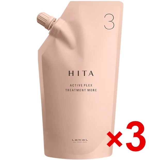 【送料無料】 ルベル ／ ヒタ APトリートメントモア 3　400g 3個セット / ヘアトリートメント 5,275円
