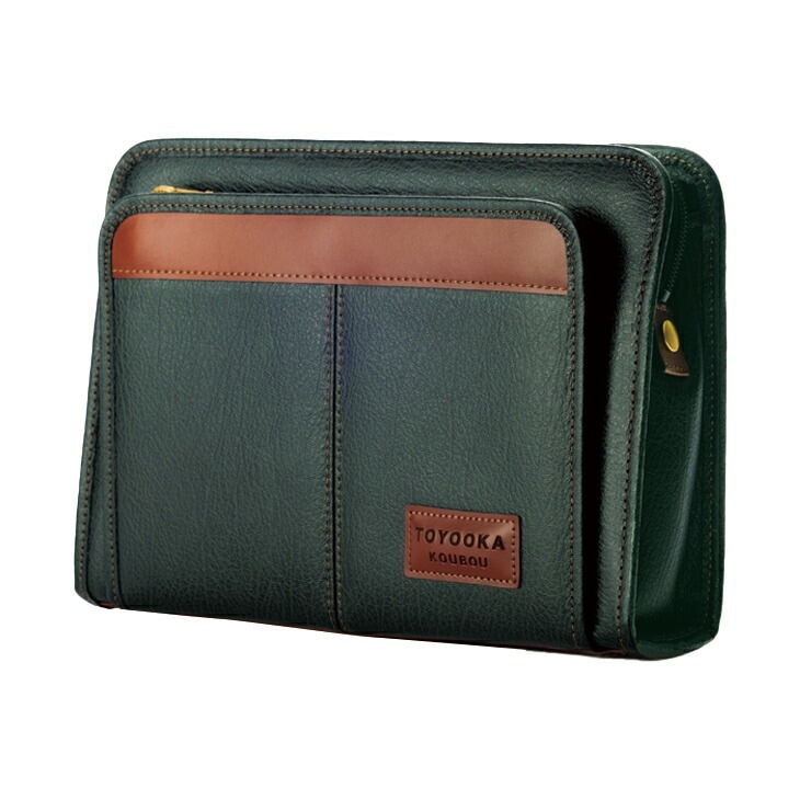 豊岡工房 セカンドバッグ