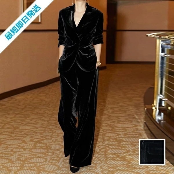 パーティードレス 結婚式 パンツスーツ パンツドレス セットアップ 韓国 ファッション レディース 秋 冬 ブライダル PTXH554 お呼ばれ コーデ 成人式 二次会 同窓会 20代 30代 4 7,477円