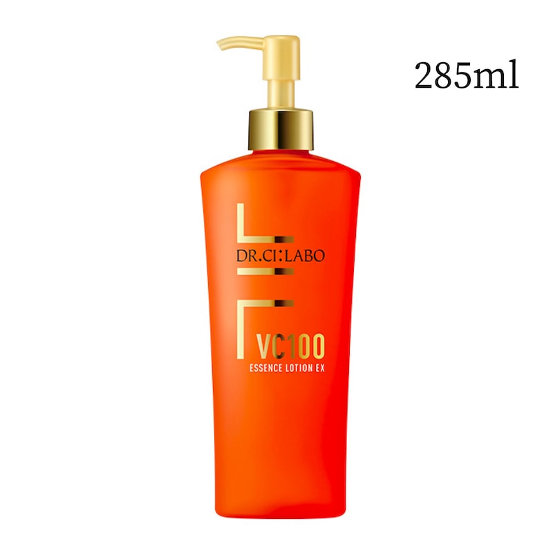 【最新版】VC100 エッセンスローション EXR 285ml ポンプタイプ 化粧水 ビタミンC ローション コラーゲン ヒアルロン酸
