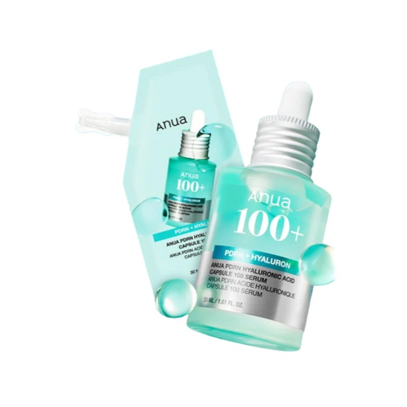 [1+1企画]PDRNヒアルロン酸 カプセル100 セラム 30mL+30mLリフィル パック