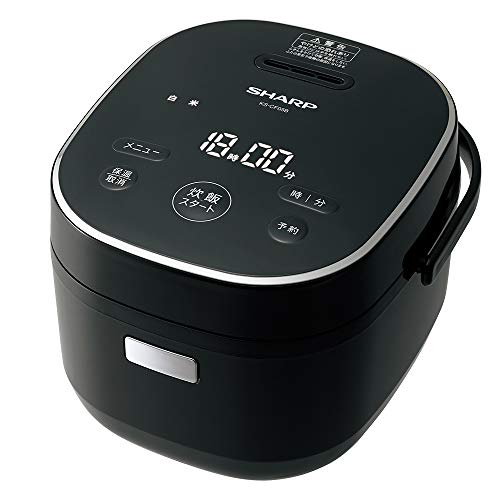 色:ブラック シャープ 炊飯器 マイコン 3合 パン調理機能 ブラック KS-CF05B-B