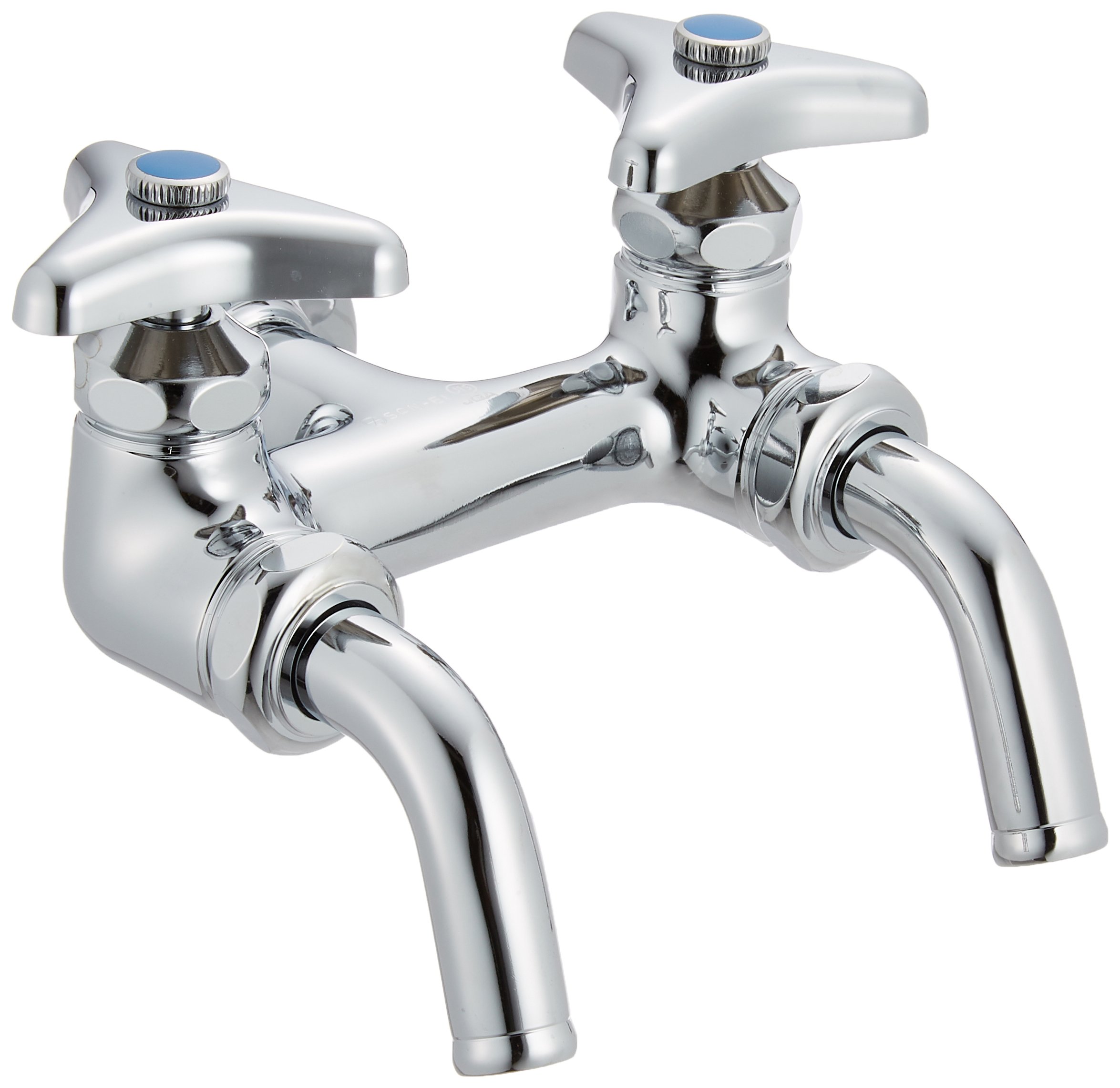 二口ホーム水栓 吐水パイプ回転 送り座付 散水 ガーデニング JIS規格 F13A-13