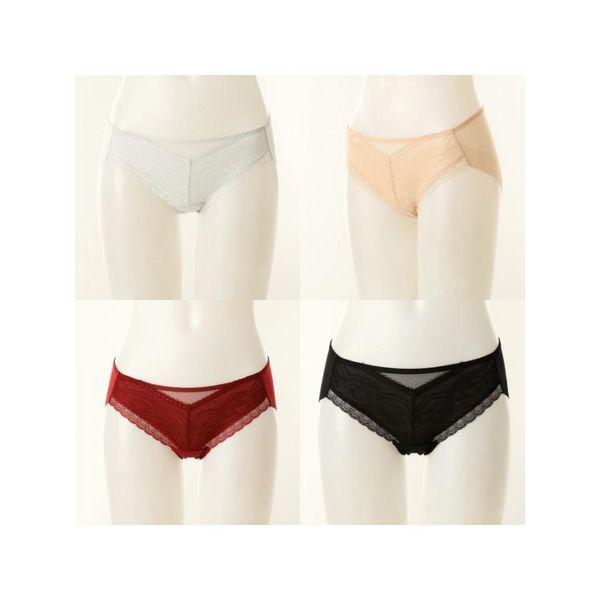 ビーナス正常 4枚入り アッシュ メモリー ver.2 メイン ヘムスタイル 女性 パンツ 4枚セット VPT9001H.._P406311048