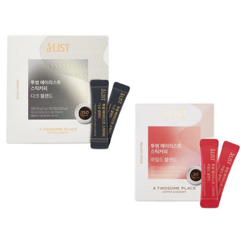 ツーサムプレイススティックコーヒーダークブレンド150個入り+マイルドブレンド30個入りおいしいドリンクティータイムデザートタンビールームホームカフェ