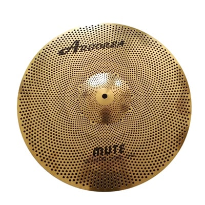 Arborea ミュート シンバル ローボリューム ク ラッシュシンバル 18インチ 消音 初心者向け 練習用 送料無料