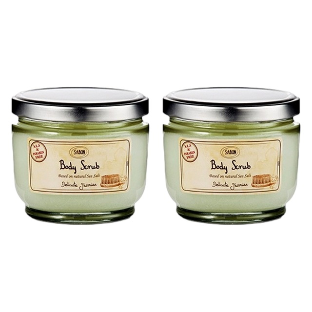 サボン ボディスクラブ 600g x 2 デリケートジャスミン