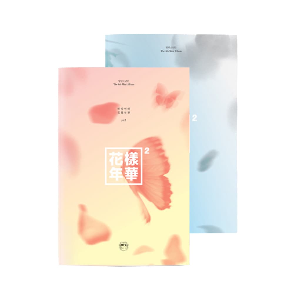 BTS - 花樣年華 PT.2 / BLUE / BEACH / RUN / Butterfly / Whalien 52 / Ma City / Never Mind / アルバム2種セット