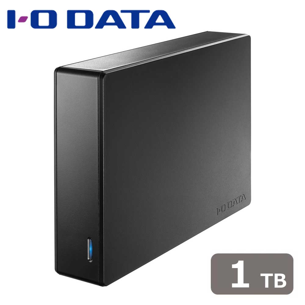 アイ・オー・データ機器I-O DATA USB 3.1 Gen 1（USB 3.0）/2.0対応 外付けハードディスク 1TB （電源内蔵モデル） HDJAUT1R