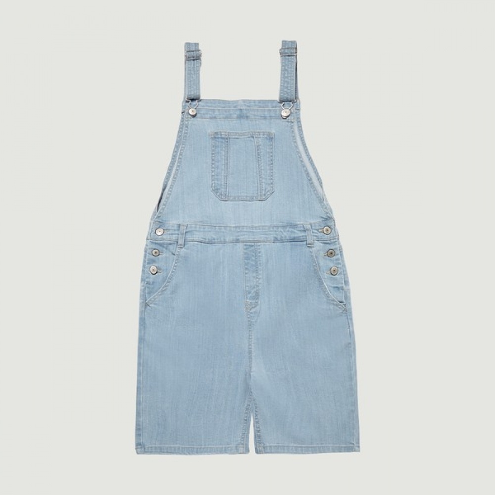 [ハングテン] ハンテンティーンズガールズパート 3.5 デニムオーバーオール_223 (14470-156-406-10)