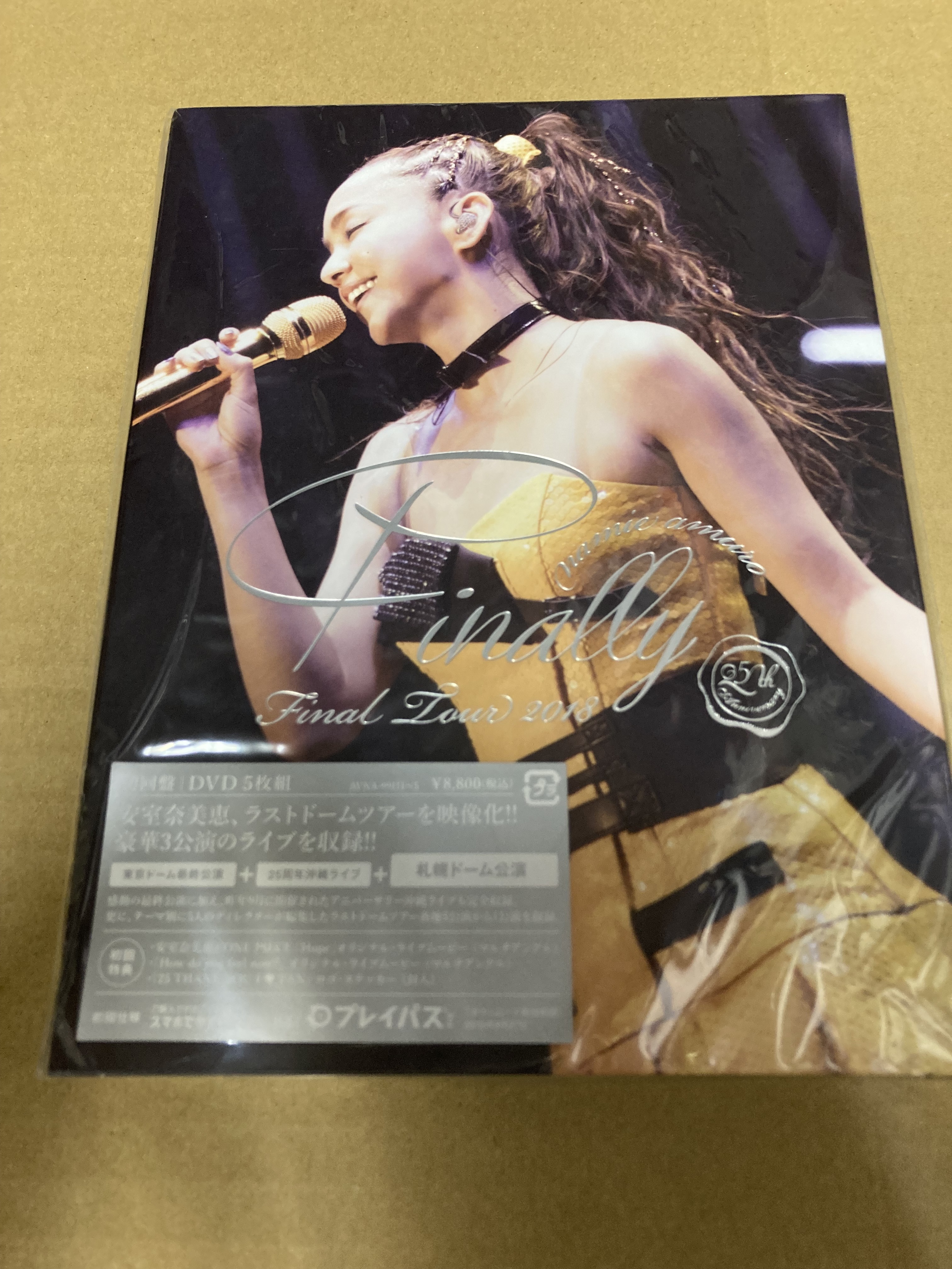 安室奈美恵 namie amuro 2018 Finally 札幌ドーム 初回盤 DVD新品未開封