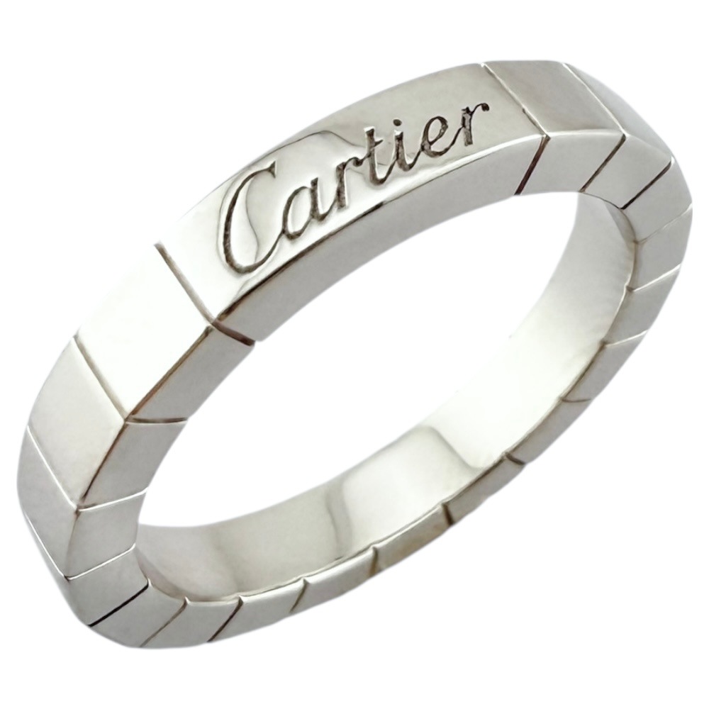 カルティエ ラニエール リング 指輪 11号 18金 K18ホワイトゴールド CARTIER 中古 美品 108,900円