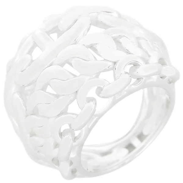 エルメス HERMES リング 指輪 シェーヌ ダンクル マルチチェーンTGM シルバー925 シルバー #57(JP17) アクセサリー AG925 17号 H124601B 00057 【ケース