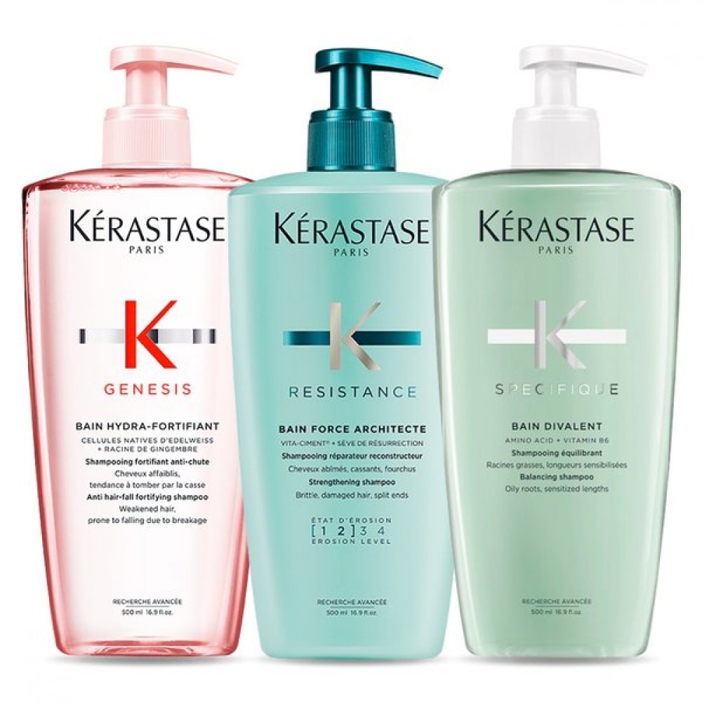 ケラスターゼ ジェネシス+ ダメージヘア フォス アーキテクト+オイリースカルプ シャンプー セット