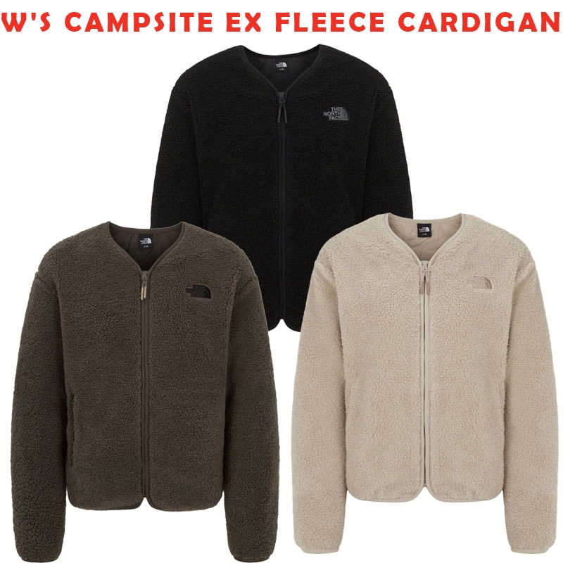 韓国正規品保証 関税負担なしNJ4FR85A WS CAMPSITE EX FLEECE CARDIGANデイリー 基本 着装 男子 女子 人気 韓国 ファッション 男女共用 アウトドア 10,730円
